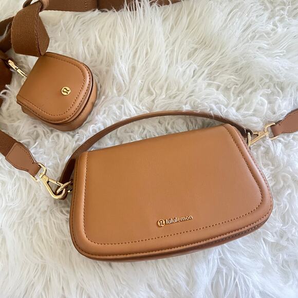 Lululemon Leather Alternative mini bag 1.2L Chestnut brown - Picture 10 of 10